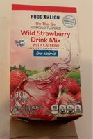 Wild strawberry drink mix