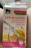 Pink Lemonade Drink Mix