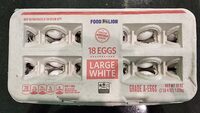 18 Eggs Large White