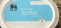 Spreadable Butter With Canola Oil