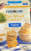 Thin Wheat Crackers