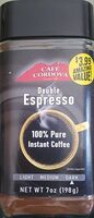Double Espresso 100 Percent Pure Instant Coffee