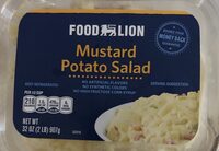 Mustard potato salad, mustard
