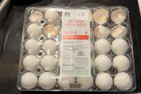 Large White Eggs