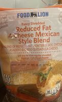 Fancy Shredded Reduced Fat 4 Cheese Mexican Style Blend