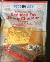 Fancy Shredded Reduced Fat Sharp Cheddar Cheese