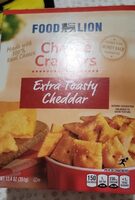 Cheese Crackers extra toasty cheddar
