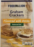 Graham Crackers, flavored with honey, Reduced Fat*