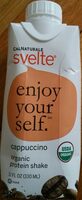 Calnaturale, svelte, organic protein shake, cappuccino