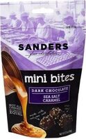 Mini Bites, Dark Chocolate Sea Salt Caremel