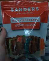 Sanders fine chocolate milk chocolate gummi bears pouch ounce
