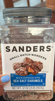 Milk chocolate sea salt caramels