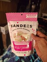 Strawberries And Cream White Chocolate Sea Salt Caramels