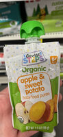 Apple & Sweet Potato Baby Food Puree