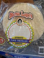 Authentic Flour Tortillas Burrito