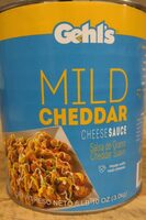 Mild cheddar cheese sauce