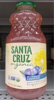 Organic blueberry lemonade
