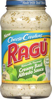 Creamy basil alfredo pasta sauce