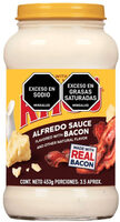 Salsa Alfredo Ragu Marca Exclusiva Con Tocineta