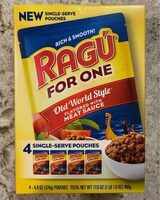 Ragu Sauce Single Serve Packages