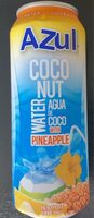 Azul coconut water with pineapple
