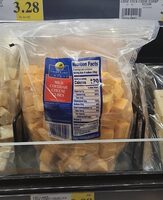 Mild cheddar cheese cubes