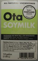 Soymilk - Unsweetened - Japanese Style