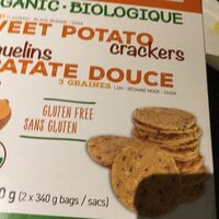 Sweet Potato Crackers