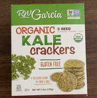 Organic 3 Seed Kale Crackers