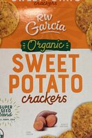 Sweet potato crackers