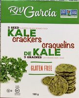3 Seed Kale Crackers