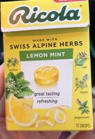 Ricola lemon mint