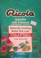 Green Tea with Echinacea Cough Drops