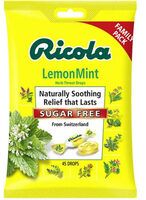 Lemon Mint Sugar Free Herb Throat Drops