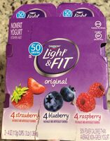 Light & fit calorie packs strawberry blueberry