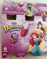 Danimals mixed berry smoothie drinks
