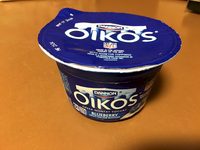 Nonfat yogurt, blueberry