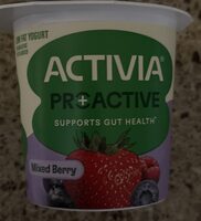 Pre-and probiotics mixed vary yogurt