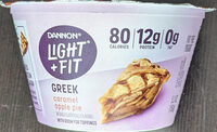 Greek Caramel Apple Pie Fat Free Yogurt
