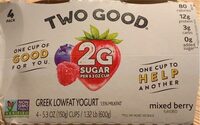 Mixed Berry Blended Yogurt-Cultured Ultra-Filtered Low Fat Milk