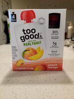 Peach Mango Yogurt Pouches