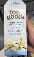 Roasted vanilla coffee creamer