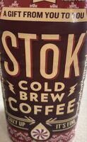 Cold brew peppermint coffee