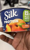 Protien plant based Peach Yogurt