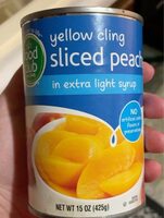Sliced peaches