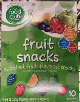 Food Club Fruit Snacks