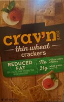Thin Wheat Crackers