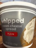 Whipped cream cheese spread