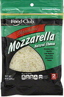 Shredded mozzarella low-moisture part-skim mozzarella cheese