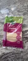 Swiss deli-style sliced cheese, swiss